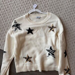 Rails Women's Cream Star Sweater